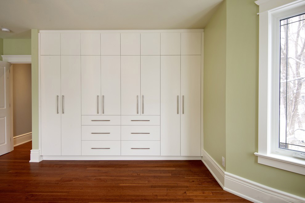 白色全屋定制装修效果图赏析 衣柜篇，让空间无限延伸的纯净美学