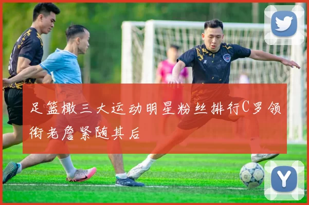 足篮橄三大运动明星粉丝排行C罗领衔老詹紧随其后