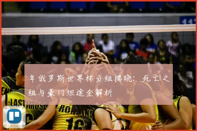 年俄罗斯世界杯分组揭晓：死亡之组与豪门坦途全解析