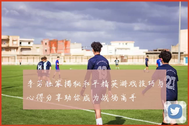李芳独家揭秘和平精英游戏技巧与心得分享助你成为战场高手