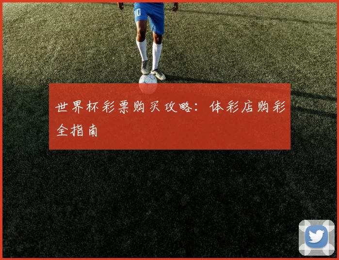 世界杯彩票购买攻略：体彩店购彩全指南